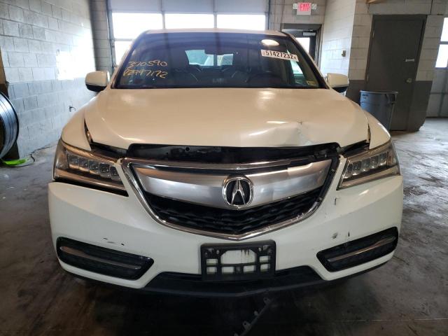 Photo 9 from auction – 2014 ACURA MDX with VIN 5FRYD3H20EB007617