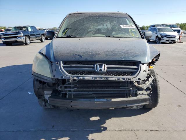 Photo 9 from auction – 2005 HONDA PILOT EXL with VIN 2HKYF18705H548549