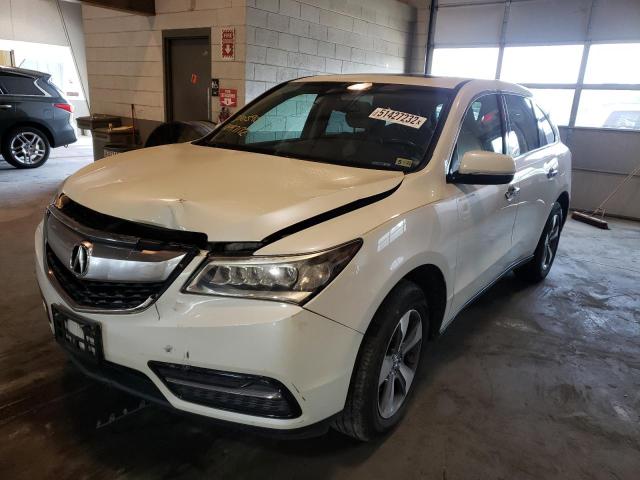 Photo 2 from auction – 2014 ACURA MDX with VIN 5FRYD3H20EB007617