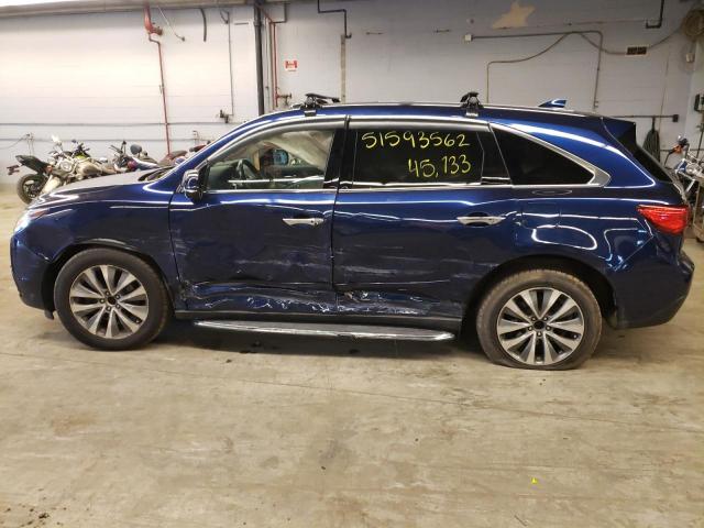 Photo 9 from auction – 2015 ACURA MDX TECHNO with VIN 5FRYD4H42FB024492
