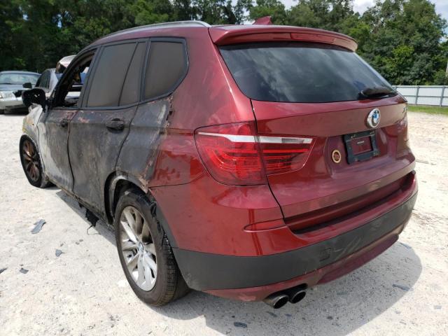 Photo 3 from auction – 2013 BMW X3 XDRIVE2 with VIN 5UXWX9C50D0A16014