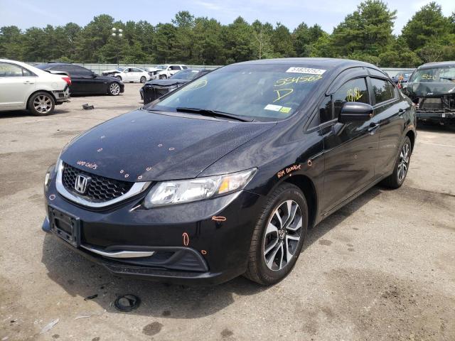 Photo 2 from auction – 2014 HONDA CIVIC EX with VIN 2HGFB2F84EH554563