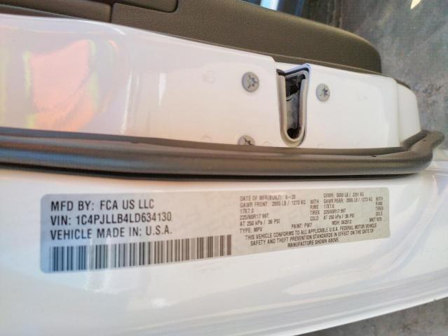 Photo 10 from auction – 2020 JEEP CHEROKEE L with VIN 1C4PJLLB4LD634130