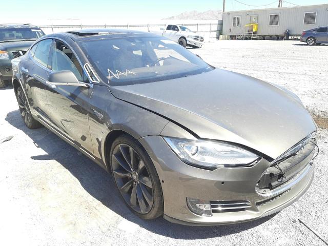 TESLA MODEL S 2015 with VIN 5YJSA1E49FF114354 - Photo from auction