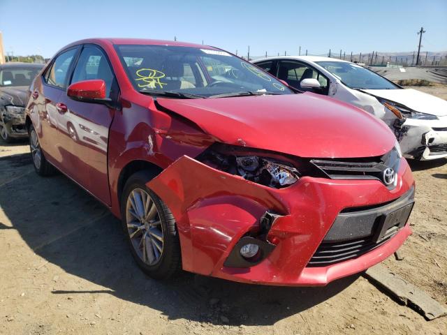 TOYOTA COROLLA L 2014 with VIN 2T1BURHE2EC217757 - Photo from auction