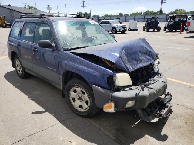 SUBARU FORESTER L 2001 with VIN JF1SF63511H761176 - Photo from auction