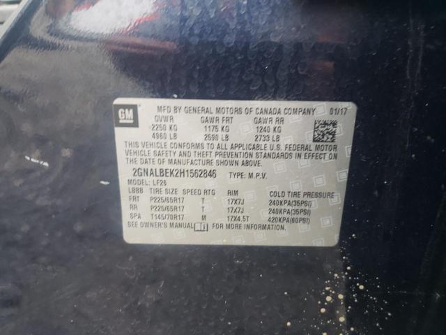 Photo 10 from auction – 2017 CHEVROLET EQUINOX LS with VIN 2GNALBEK2H1562846