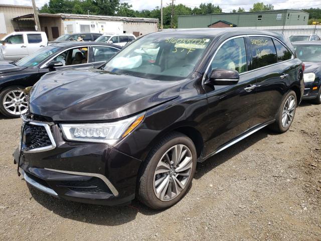 Photo 2 from auction – 2017 ACURA MDX TECHNO with VIN 5FRYD4H58HB002315