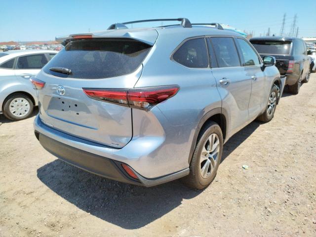 Photo 4 from auction – 2021 TOYOTA HIGHLANDER with VIN 5TDGZRAH8MS082608