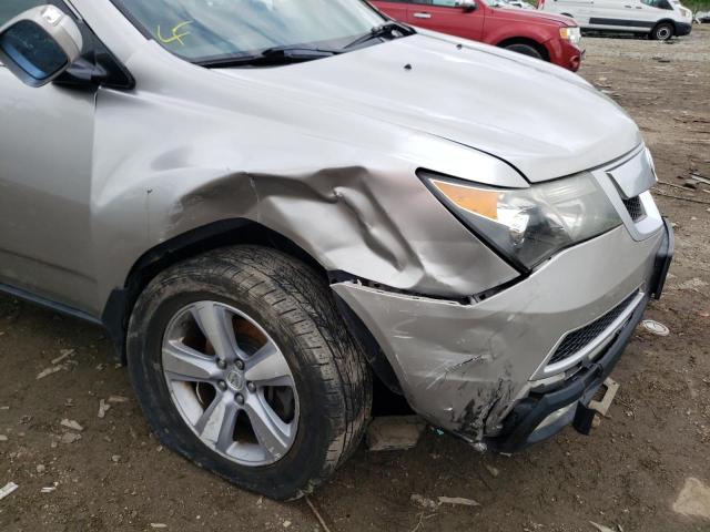 Photo 9 from auction – 2011 ACURA MDX TECHNO with VIN 2HNYD2H68BH544752