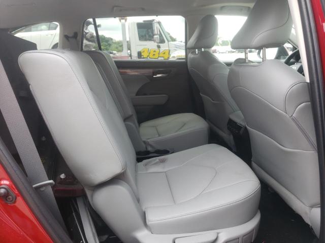 Photo 6 from auction – 2022 TOYOTA HIGHLANDER with VIN 5TDXBRCH4NS544553