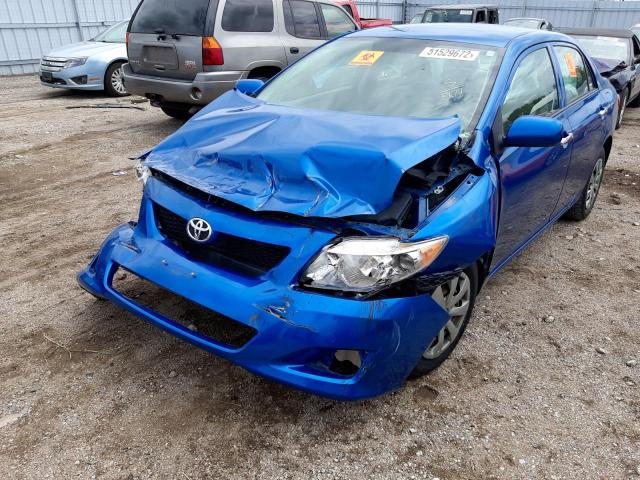 Photo 9 from auction – 2009 TOYOTA COROLA with VIN 2T1BU40E79C175879