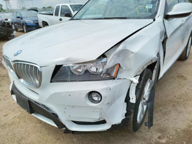 Photo 9 from auction – 2013 BMW X3 XDRIVE2 with VIN 5UXWX9C53D0A26293