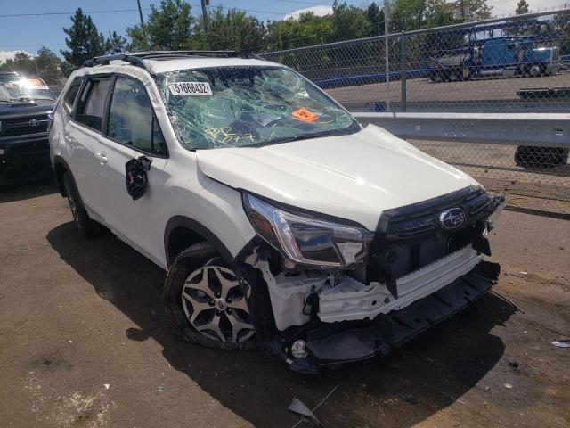 SUBARU FORESTER P 2022 with VIN JF2SKAEC4NH404053 - Photo from auction