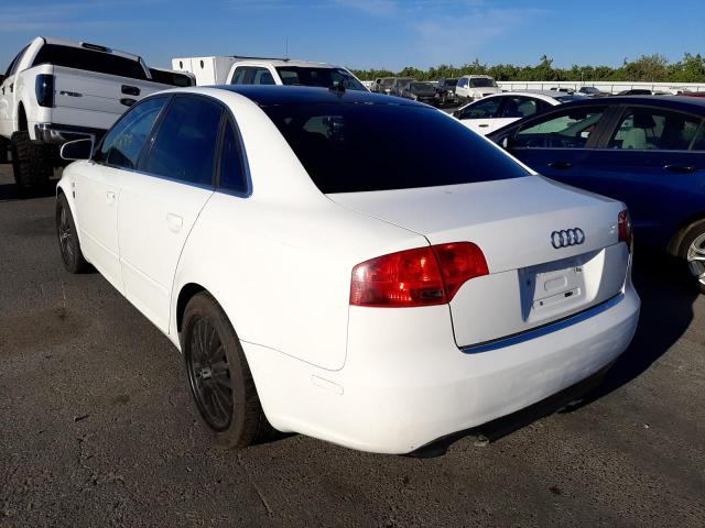 Photo 3 from auction – 2007 AUDI A4 2.0T QU with VIN WAUDF78E97A058795