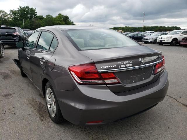 Photo 3 from auction – 2013 HONDA CIVIC LX with VIN 19XFB2F5XDE280297
