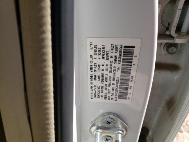 Photo 10 from auction – 2014 ACURA TSX with VIN JH4CU2F47EC005028