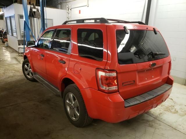 Photo 3 from auction – 2009 FORD ESCAPE XLT with VIN 1FMCU03G09KA45365