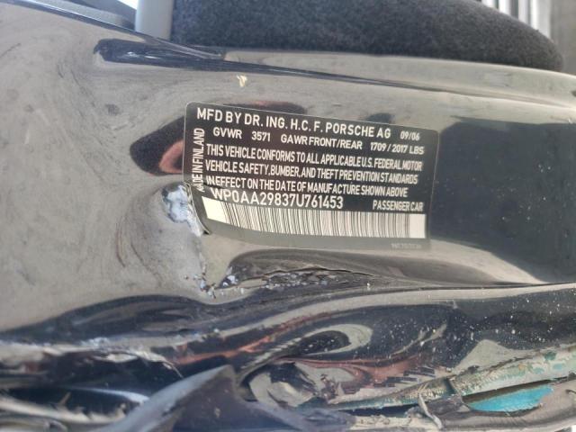 Photo 10 from auction – 2007 PORSCHE CAYMAN with VIN WP0AA29837U761453