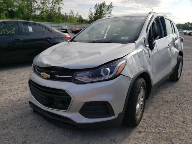 Photo 2 from auction – 2019 CHEVROLET TRAX 1LT with VIN 3GNCJLSB0KL296757