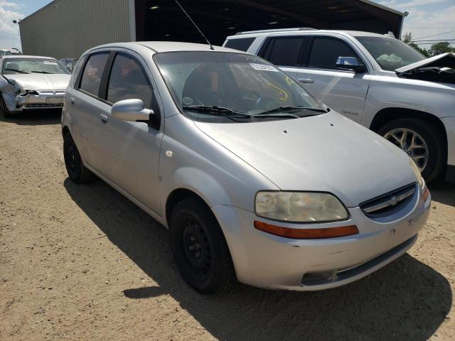CHEVROLET AVEO BASE 2007 with VIN KL1TD66647B745128 - Photo from auction
