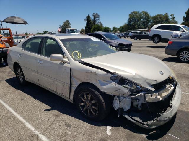 LEXUS ES 300 2003 with VIN JTHBF30G130115229 - Photo from auction