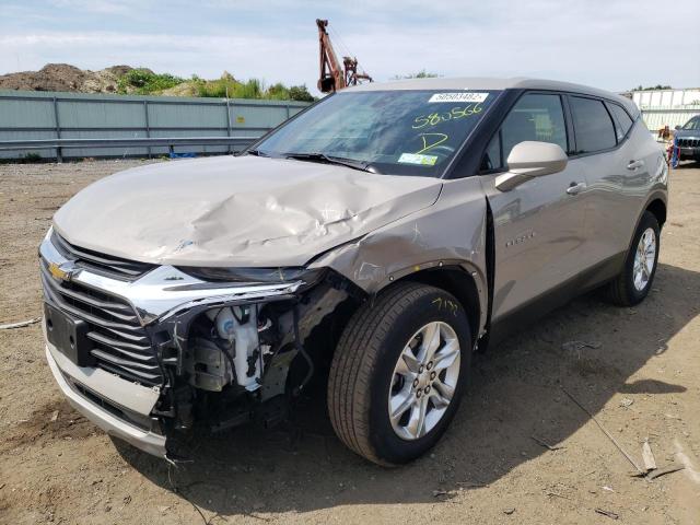 Photo 2 from auction – 2021 CHEVROLET BLAZER 2LT with VIN 3GNKBCRS1MS580566
