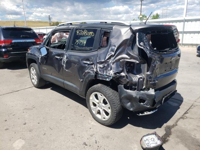 Photo 3 from auction – 2017 JEEP RENEGADE L with VIN ZACCJBDB3HPG57186