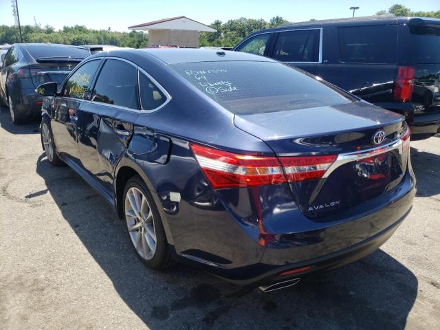 Photo 3 from auction – 2014 TOYOTA AVALON BAS with VIN 4T1BK1EB9EU101410