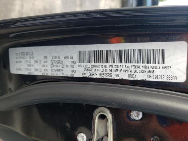 Photo 10 from auction – 2017 RAM 1500 ST with VIN 1C6RR7FT7HS575792