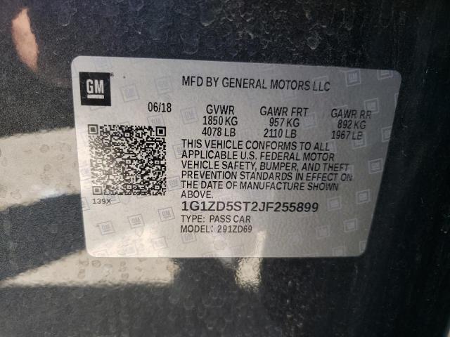 Photo 10 from auction – 2018 CHEVROLET MALIBU LT with VIN 1G1ZD5ST2JF255899