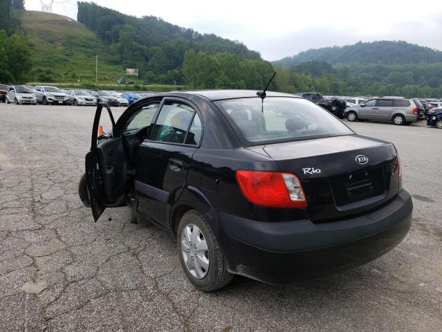 Photo 3 from auction – 2009 KIA RIO BASE with VIN KNADE223196494947