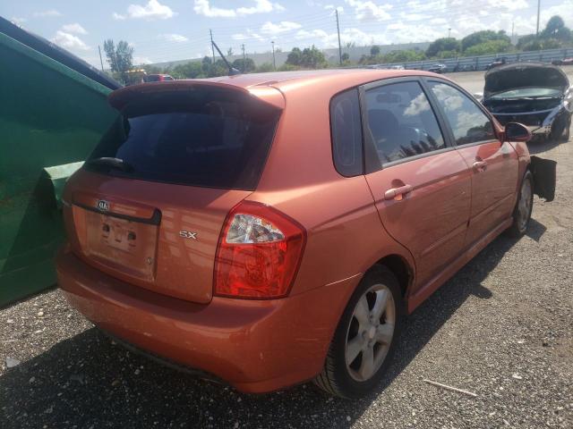 Photo 4 from auction – 2007 KIA SPECTRA5 S with VIN KNAFE161475000336