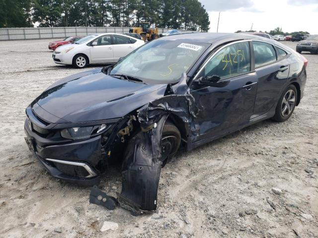 Photo 2 from auction – 2019 HONDA CIVIC LX with VIN 2HGFC2F6XKH561704