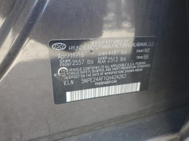 Photo 10 from auction – 2016 HYUNDAI SONATA SE with VIN 5NPE24AF1GH424262