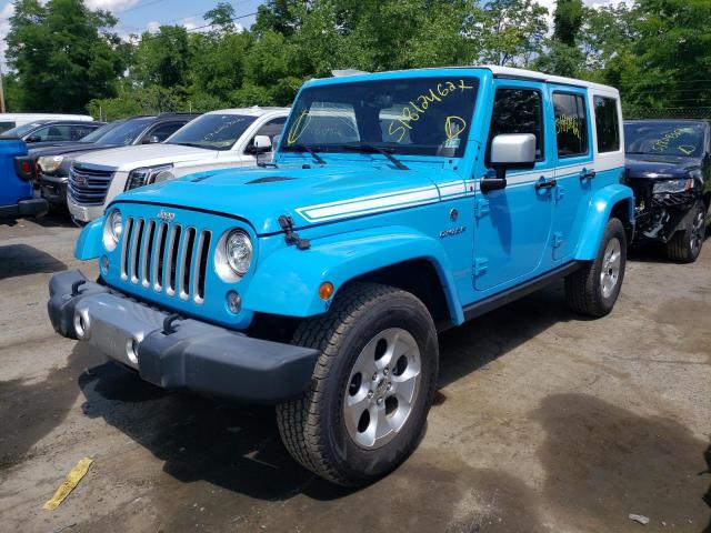 Photo 2 from auction – 2017 JEEP WRANGLER U with VIN 1C4BJWEG8HL625738