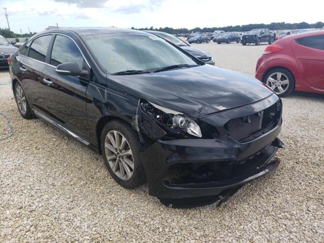 HYUNDAI SONATA SPO 2016 with VIN 5NPE34AF2GH410318 - Photo from auction