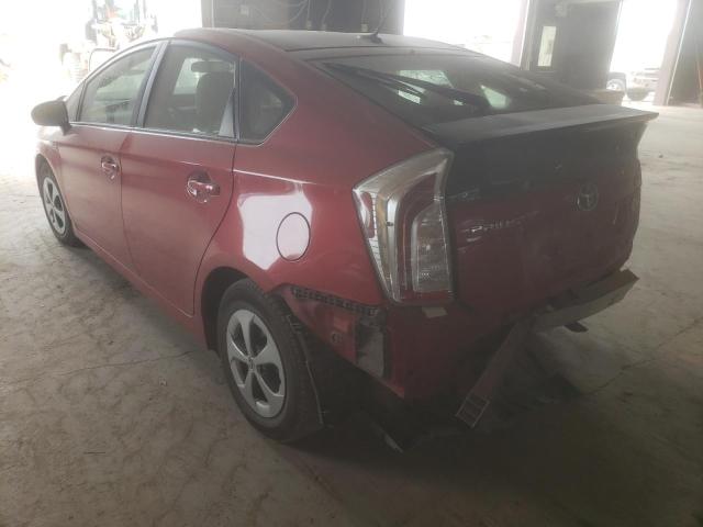 Photo 3 from auction – 2013 TOYOTA PRIUS with VIN JTDKN3DU0D1623448