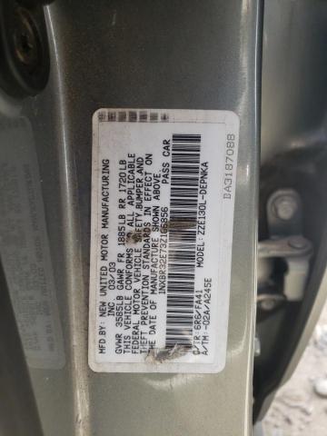 Photo 10 from auction – 2003 TOYOTA COROLLA CE with VIN 1NXBR32E73Z166856