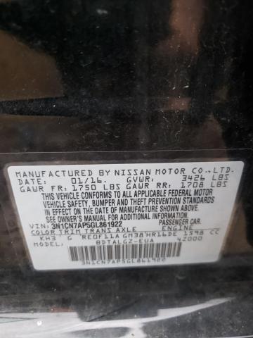 Photo 10 from auction – 2016 NISSAN VERSA S with VIN 3N1CN7AP5GL861922