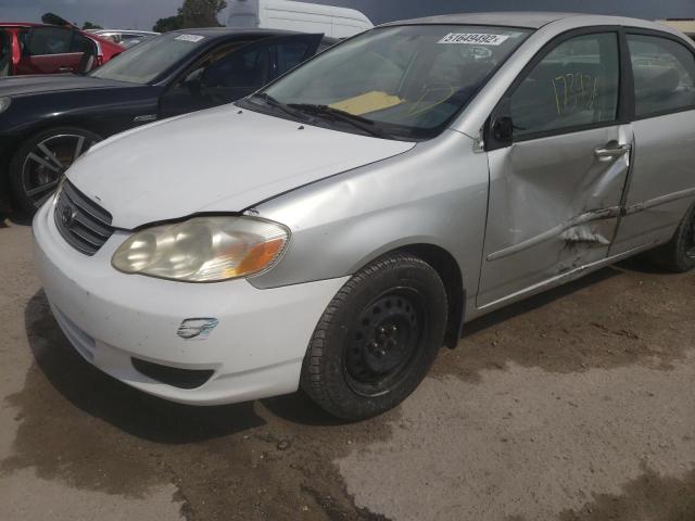 Photo 9 from auction – 2003 TOYOTA COROLLA CE with VIN JTDBR32E232014497