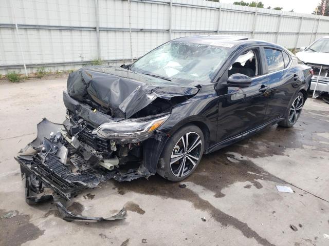 Photo 2 from auction – 2021 NISSAN SENTRA SR with VIN 3N1AB8DV6MY223824