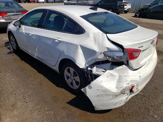 Photo 3 from auction – 2017 CHEVROLET CRUZE LS with VIN 3G1BC5SM4HS582050