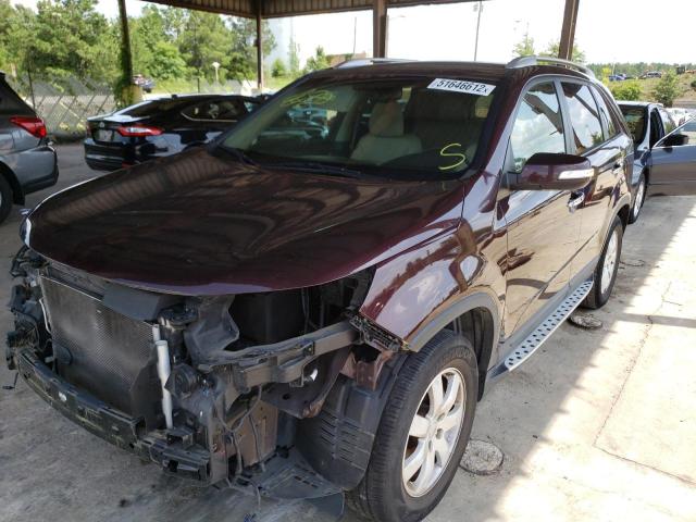 Photo 2 from auction – 2013 KIA SORENTO LX with VIN 5XYKT4A63DG359191