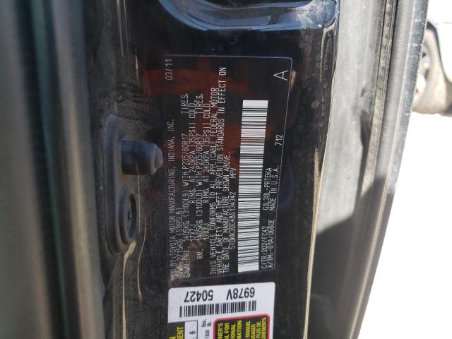 Photo 10 from auction – 2011 TOYOTA SIENNA LE with VIN 5TDKK3DC4BS134342