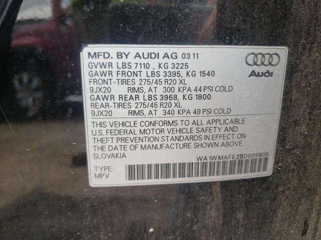 Photo 10 from auction – 2011 AUDI Q7 PRESTIG with VIN WA1WMAFE2BD008808