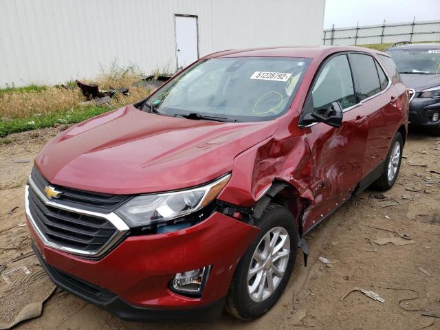Photo 2 from auction – 2020 CHEVROLET EQUINOX LT with VIN 3GNAXUEV1LS656899