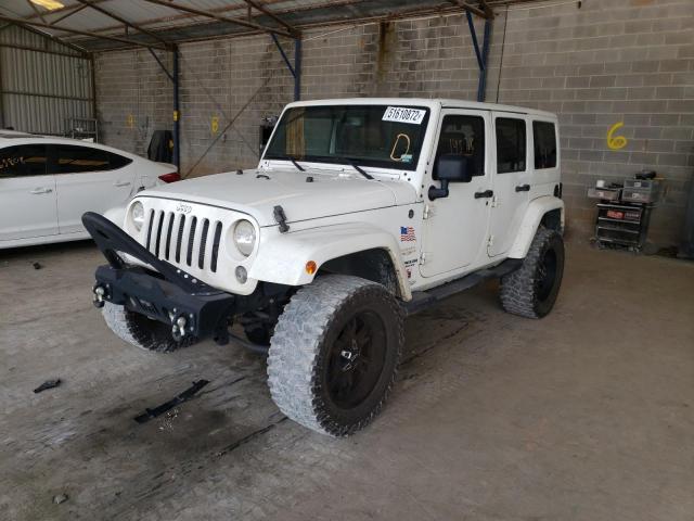 Photo 2 from auction – 2015 JEEP WRANGLER U with VIN 1C4BJWEG9FL525449