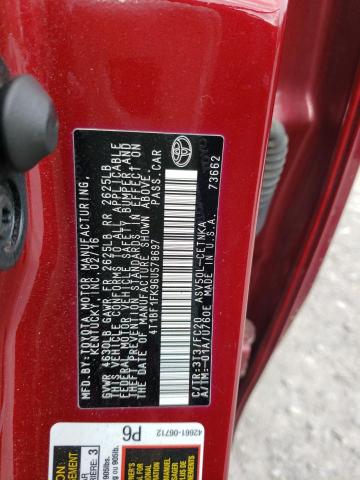 Photo 10 from auction – 2016 TOYOTA CAMRY LE with VIN 4T1BF1FK9GU578697
