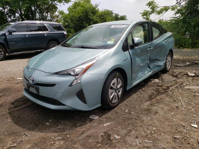 Photo 2 from auction – 2016 TOYOTA PRIUS with VIN JTDKBRFUXG3002509